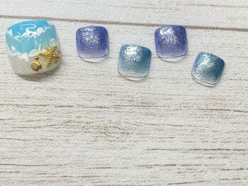 ネイルクルール(Nail.Couleur)/2021-Summer Foot-5