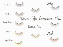 ティアラ 梅田店(tiara)/ブラウンカラーエクステ全5色☆