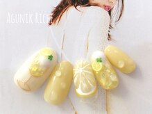 アグニークリッシェ(Agunik Riche)/【レモンスカッシュネイル】