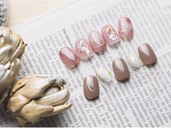 ロジェネイルバイリリィ(ROJE NAIL by Lilie)の写真/【全員◎アート2本付￥5490/4本付￥6490】シンプルからアートまで◎見るたびに心ときめく指先に♪