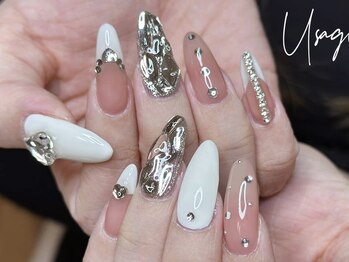 ウサギネイル 新大久保店(usagi nail)/キラキラネイル