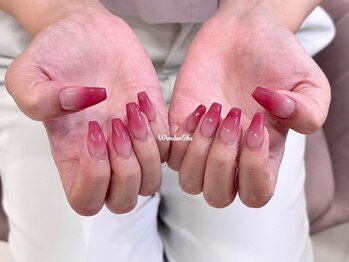 ワンダーシー(WonderShe)/グラデーションネイル