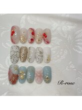 アールローズ(R-rose)/成人式ネイル