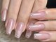 ビジューネイル(Bijou8nail)の写真/【フィルイン施術で自爪に優しい♪】シンプルだからこそこだわりたい方に◎上品な艶感ちゅるんネイルを＊