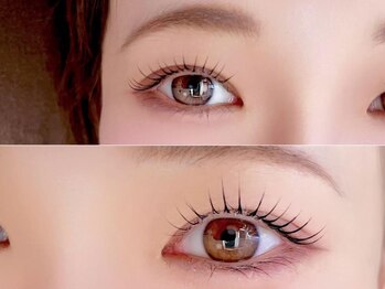 マハナ(mahana)の写真/まつ毛の達人によるパーマで貴方に似合うまつ毛を叶えます◇モチの良さも◎自然で可愛らしいお目元を再現☆