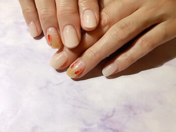 サマー金魚ネイル