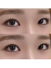 アムール バイ ルチア 四日市(Amour by Luccica)/上下まつ毛パーマ♪束感お仕上げ