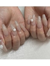 アンドットゼロナナサン(&.073)/長さだし　ベージュマグネット