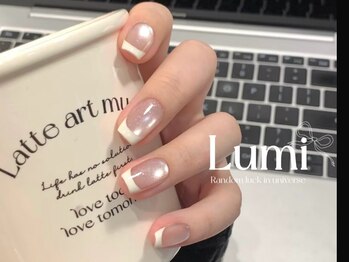 Lumi Nail 大宮東口店 ～韓国ネイル・ワンホンネイル・スカルプネイル～/シンプルホワイトフレンチ
