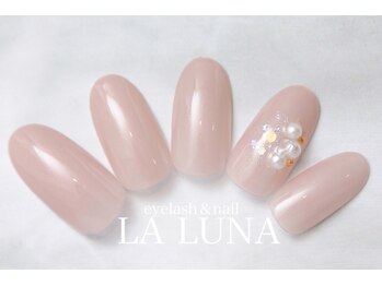 ラルナ ネイルアンドアイラッシュサロン(LA LUNA nail & eyelash salon)/26年7月8月◇定額ナチュラル◇