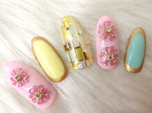 アンジェヴォーグ 名古屋本店(Angevogue)/sakura桜マカロンネイル