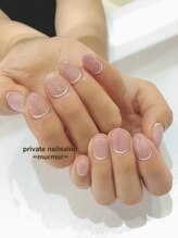 プライベート ネイルサロン マーマ(murmur)/根元フレンチ