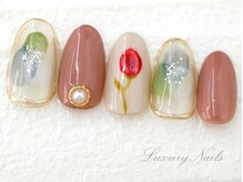 ラグジュアリーネイルズ オオミヤ(Luxury Nails Omiya)/個性派*チューリップネイル