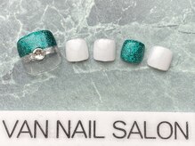 ヴァンネイル 海老名店(Van Nail)/フット定額デザイン