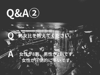 エクストリームパーソナルジム(X-TREME)/Q&A 2