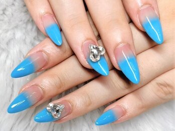 スナッピーネイルズ(Snappy Nails)の写真/OPENキャンペーン☆【シンプルスカルプ/初回¥9800】自爪の長さや形にとらわれず理想の細長い指先を実現♪