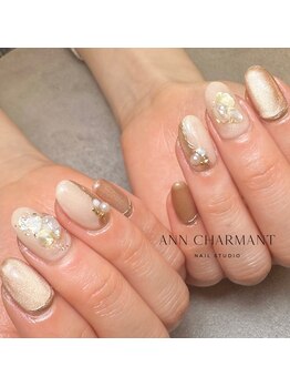 アンシャルマンネイルスタジオ(Ann charmant nail studio)/セレクトデザインコース¥6,800～