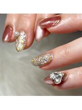 マノン(Manon)/マグネット×ハートビジュー