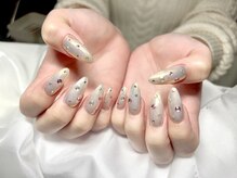 ヤシネイル(Yashi Nail)/ミラーネイル　カラーストーン