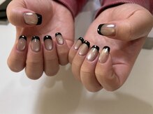 ネイルスタンド ツキイチ(NAIL STAND)/マグネット＋フレンチ