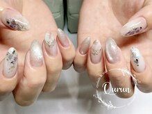 クルン 大阪 御幣島(Qurun)/マーブルニュアンスネイル