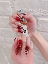 ジューシーネイル 天神店(Juicynail)/リボンネイル