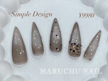 マルチューネイル 池袋(MARUCHU NAIL)/シンプルデザイン