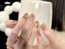 オンブレフレンチ / 冬ネイル
