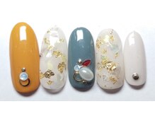 ネイルサロン 爪/秋ネイル