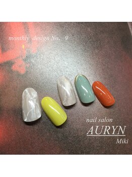 アウリン(AURYN)/9月限定monthly design No,9