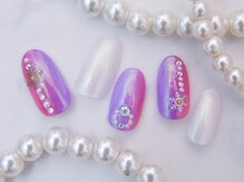 ティアリーネイル コレットマーレ店(Tiary Nail)/雪の結晶　12100円