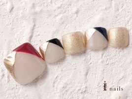 重ねフレンチネイル　9480円