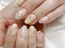シマー(Shimmer)/ミモザネイル