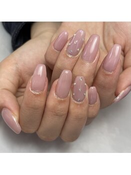 アンドエミニー エン ラボーテ(& EMINY 艶 la beaute)/ワンカラーネイル