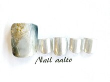 ネイル アアルト 本厚木駅前店/フットカラージェルコース