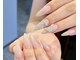 ニーヨンネイル(24nail)の写真/≪長さだし1本からOK≫パ-ツも豊富!自然な美フォルム×自爪風のナチュラルな色調合で美爪に!スカルプ¥9900~