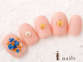 ぷっくり水滴押し花　9480円