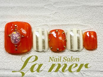 ラメール(La mer)/★フット定額ネイル★ ￥7700