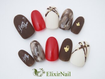 エリクサーネイル 五反田(Elixir Nail)/定額a シンプル/クーポン使用