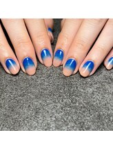 イル(ile)/もやもや　ロイヤルブルーグラデ