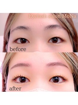 モナ(MoNa)/美眉WAX脱毛×まつげパーマ