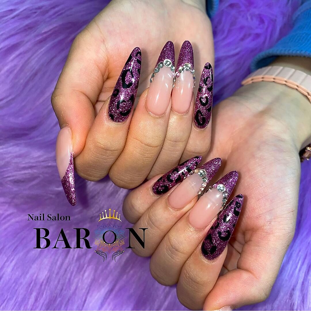 量産型地雷系ゴテゴテビジュー 推しネイル現場 ネイルチップ オーダー