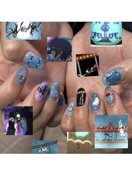 【アニメモチーフネイル】