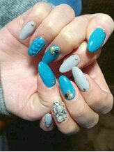 ネイルサロン ル リアン(Nailsalon Le lien)/¥7500（オーダーデザイン）