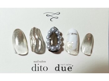 ネイルサロン ドゥーエ(due)/新規ジェルやり放題¥9880→¥8990