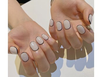 ネイルズ ララ(nails Lala)/シンプルネイル 。