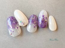 パラジェル認定サロン メールメール 池袋店(MereMer)/紫陽花ネイル