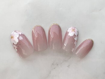 ラテネイル(Latte Nail)/Spring design