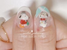 リル(RIRU)/キャラクターネイル/3Dネイル