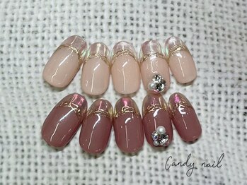 ネイルサロン キャンディネイル(Candy Nail)/１１月定額￥７１５０